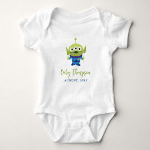 Alien Baby Announcement with Date Bodysuit