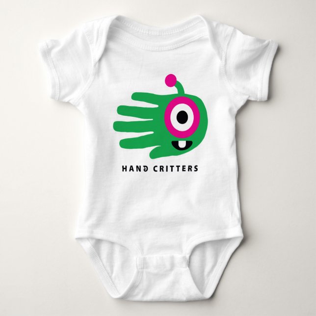 Alien Baby Tooth Bodysuit (Front)