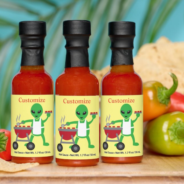 Alien Barbecue Cookout Thunder_Cove Hot Sauces (Multi)