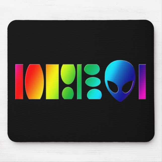 aLiEn Barcode Mouse Pad! Pad (Front)