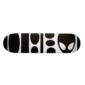 aLiEn BARCODE! Skateboard Deck