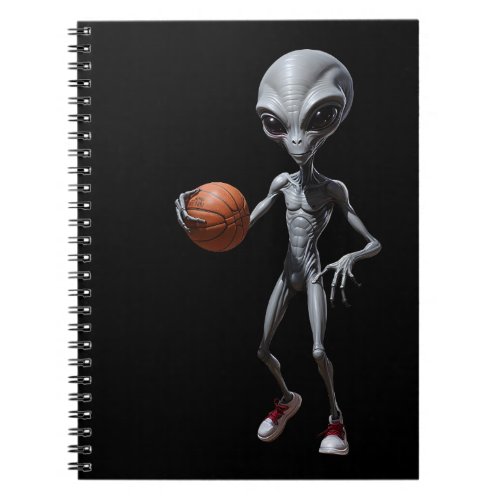 Alien Basketball Notebook