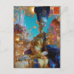 Alien Beauty - Ranshone Postcard