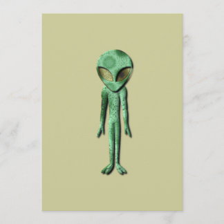 Alien Being Invitation