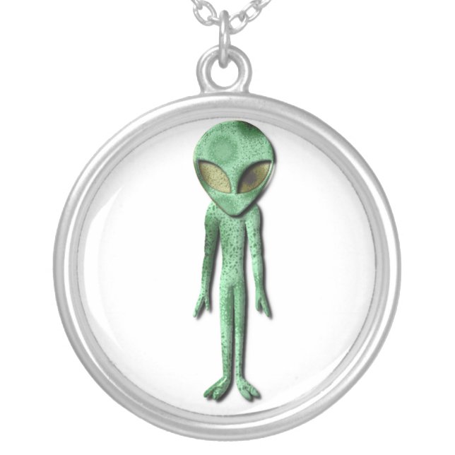 Alien Being Necklace (Front)