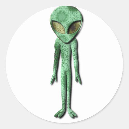 Alien Being Sticker