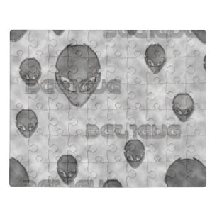 Alien Believe Jigsaw Puzzle