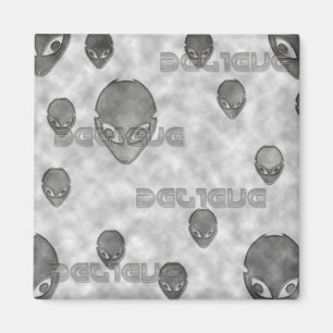 Alien Believe Magnet