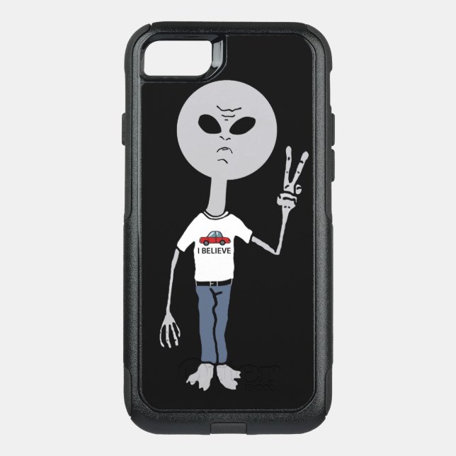 Alien Believer Otterbox iPhone Case (Back)