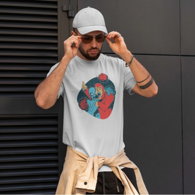 Alien Bigfoot   T-Shirt (Creator Uploaded)