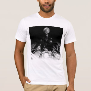 Alien Biker (Black & White Version) T-Shirt