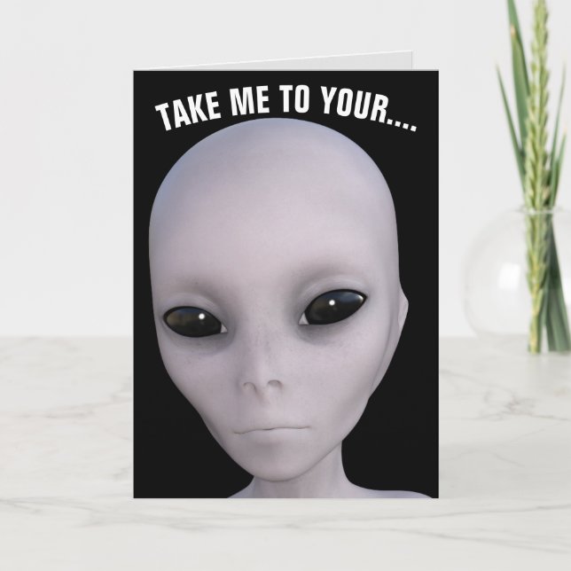 ALIEN BIRTHDAY CARDS (Front)