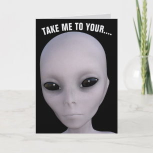 ALIEN BIRTHDAY CARDS