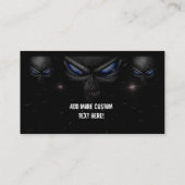 Alien Blue Business Card (Back)