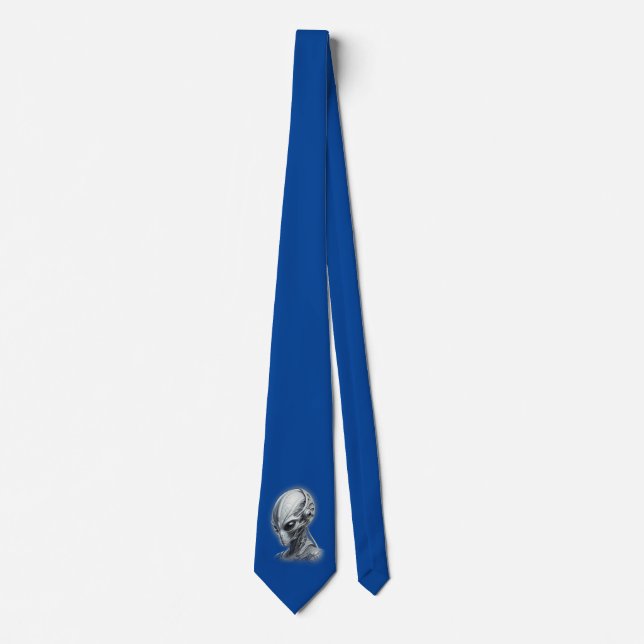 Alien Blue Tie (Front)