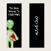 aLiEn BOOKMARK! (Front & Back)