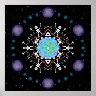 Alien Buddies Poster