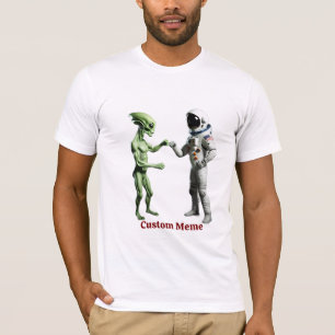 Alien Bump Fist Tee - Create Your Own Sci-Fi Shirt