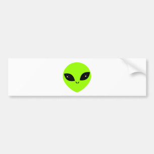 Alien bumper sticker