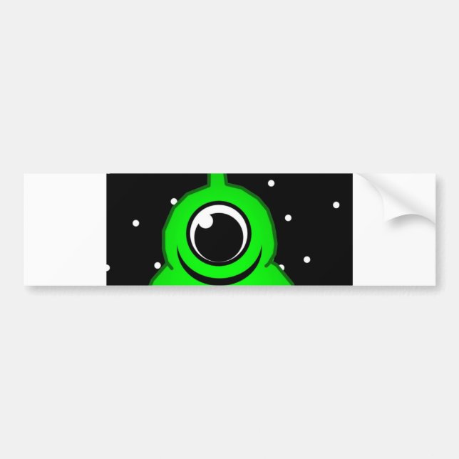 Alien Bumper Sticker (Front)
