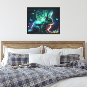 Alien Bunny Canvas Print