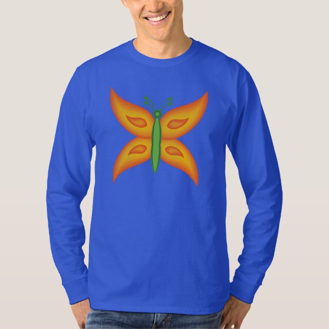 Alien Butterfly Long Sleeve T-Shirt  (Front)