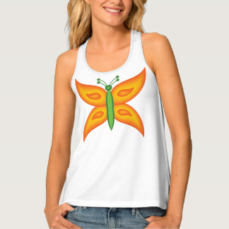 Alien Butterfly Tank Top