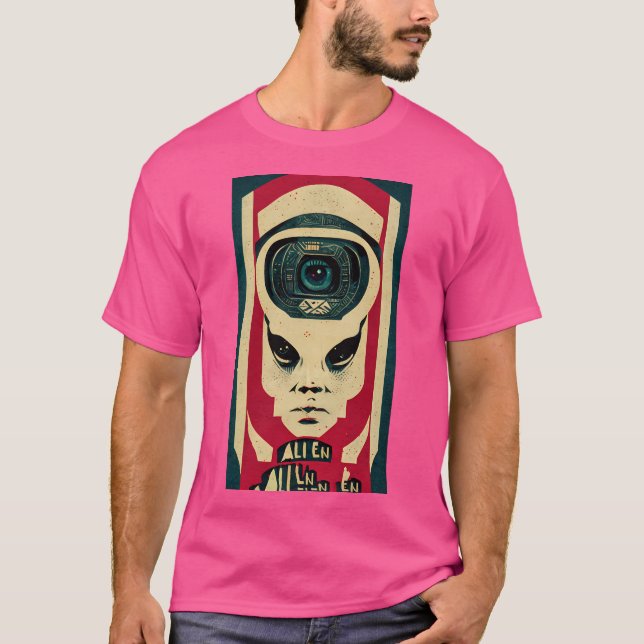 Alien Camera 3 T-Shirt (Front)