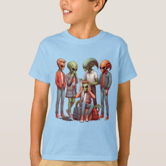 Alien Campout: Cosmic Adventure Awaits T-Shirt