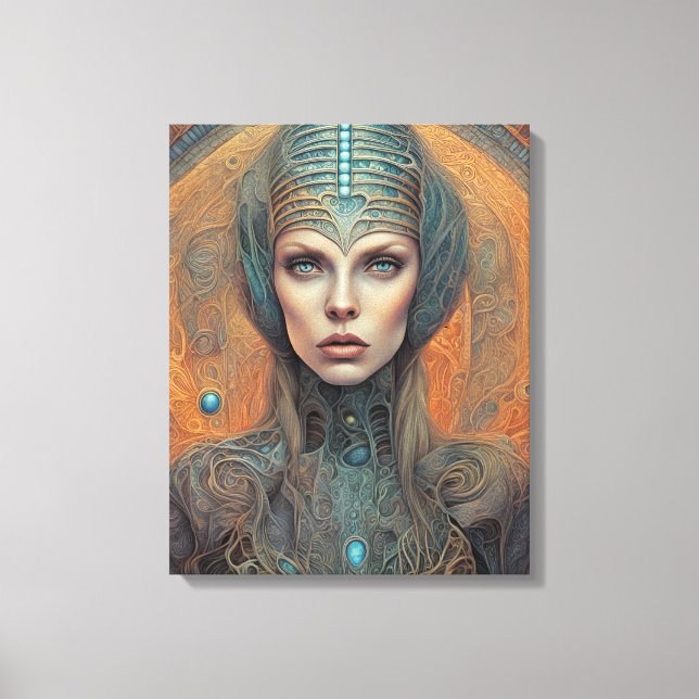 Alien Canvas Print (Front)