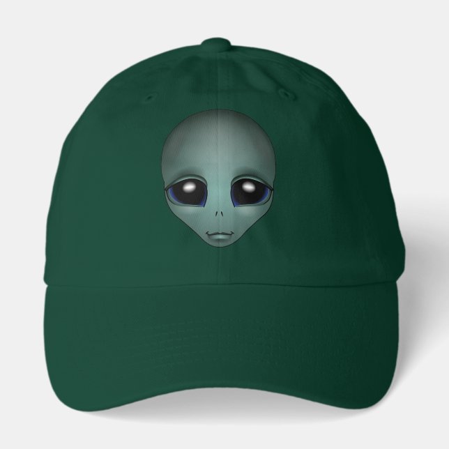 Alien Caps Gifts Alien Trucker Hat & E.T. Keepsake (Front)