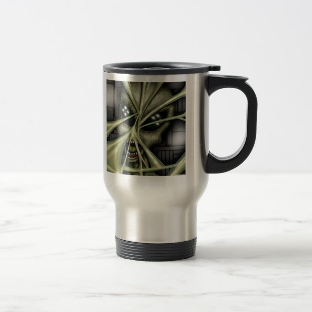 Alien Captive Travel Mug (Right)