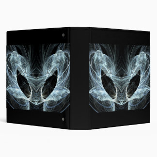 Alien Cat. Mystical Fantasy Art Fractal. 3 Ring Binder
