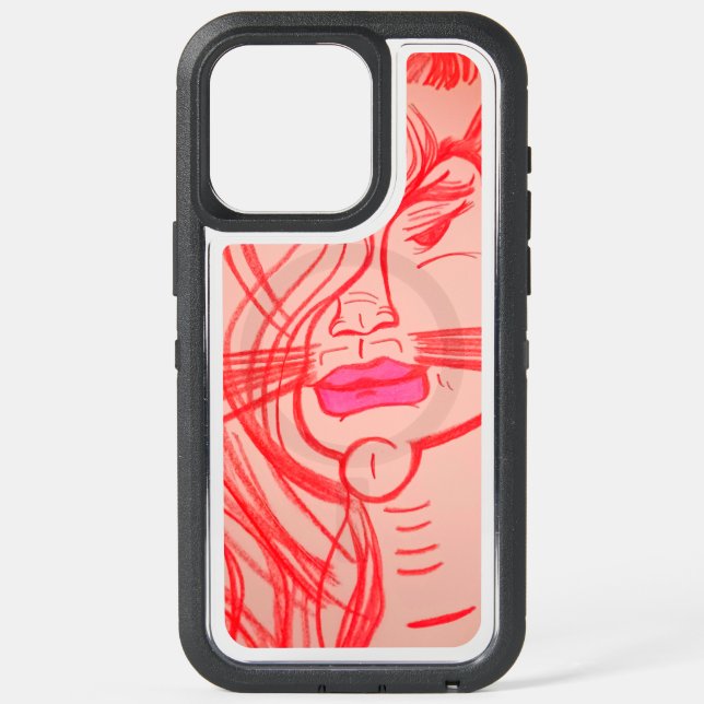 Alien Catwoman  iPhone 15 Pro Max Case (Back)