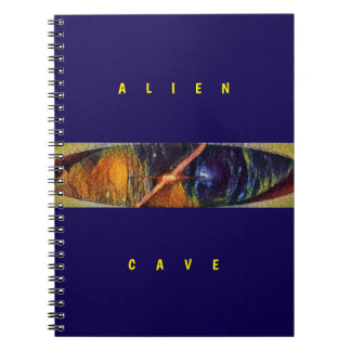 Alien Cave - Purple  Notebook