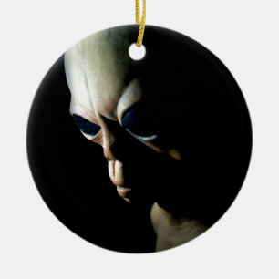 Alien Ceramic Ornament