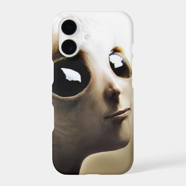Alien Child Iphone Case (Back)