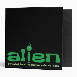 Alien Christian school/work binder