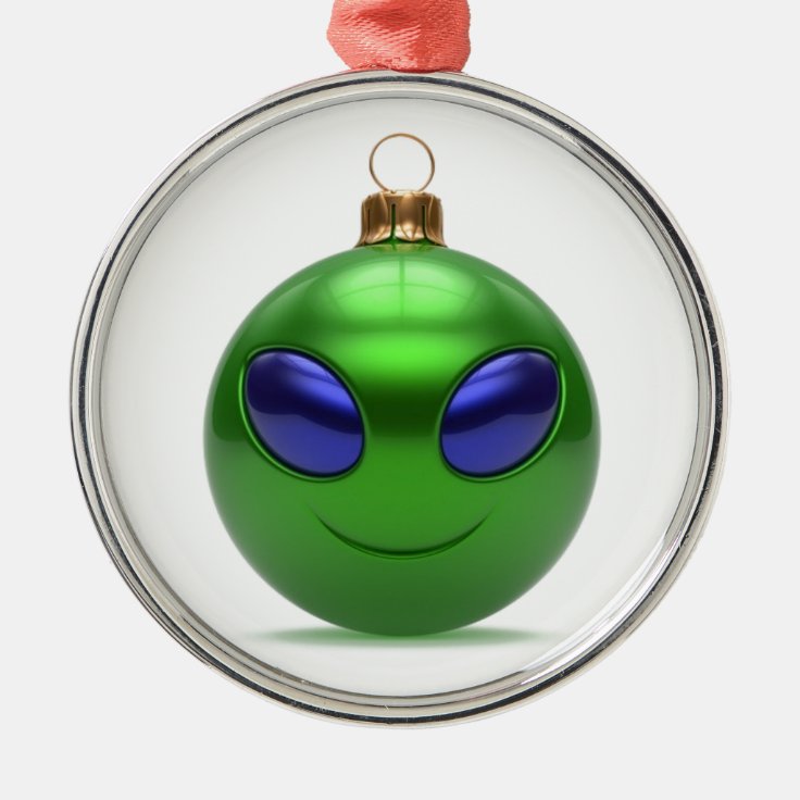 Alien Christmas Ornament 