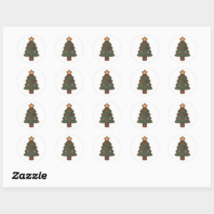 Alien Christmas Sticker 5