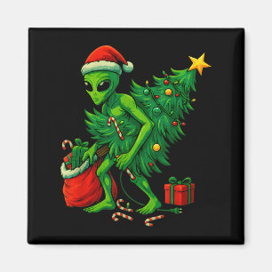 Alien Christmas Tree Lights Xmas Boys Men Magnet