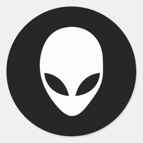 Alien Classic Round Sticker