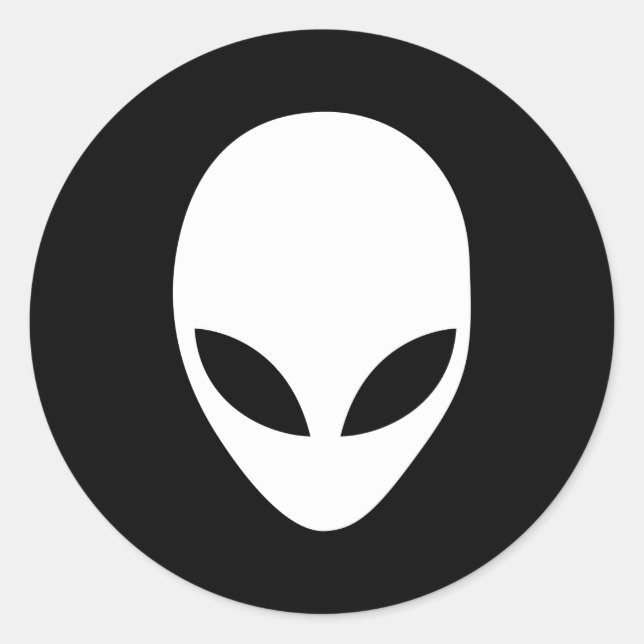 Alien Classic Round Sticker (Front)