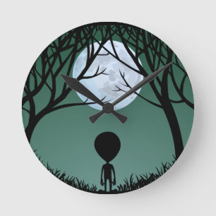 Alien Clock E.T. Gift Alien Decor & Keepsakes