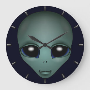 Alien Clock ET Gift Alien Decor Alien Gifts