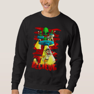 Alien Clothing Aliens Apparel   Believe Sweatshirt