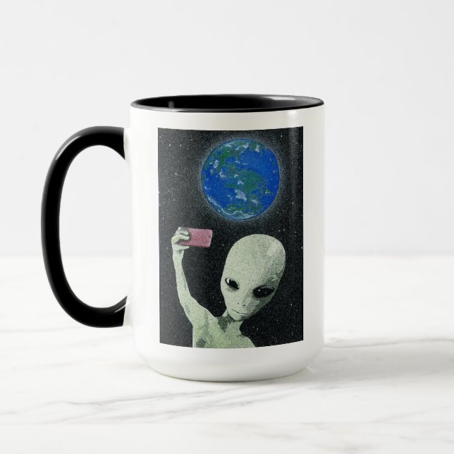 Alien Coffee Mug (Left)