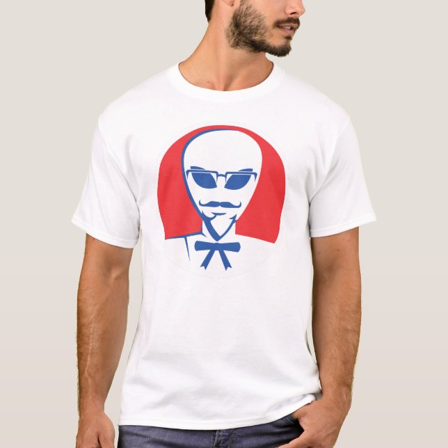 Alien Colonel Book Cover T-Shirt (Front)