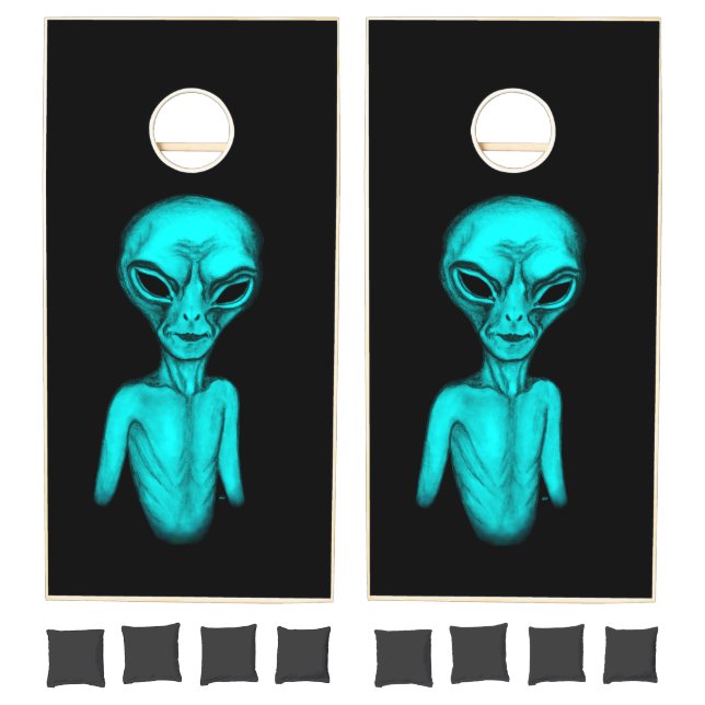 Alien Cornhole Set (Set)