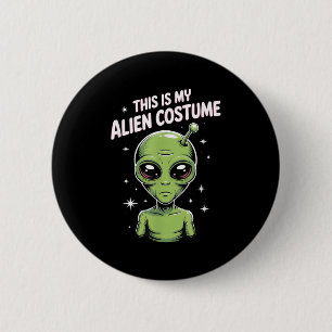 Alien Costume Button